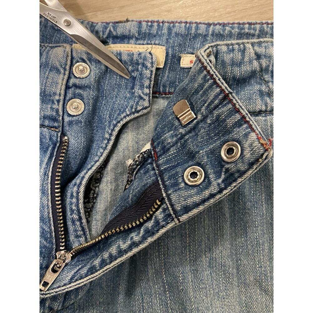 Vintage Miss Sixty Slimhinda Low Rise Bootcut Flare Jeans 26 Italy Y2K Festival - Picture 13 of 13